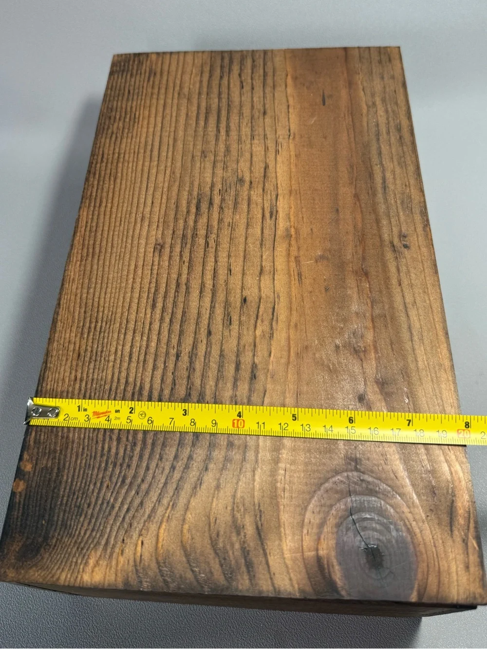 Nordstrom Brown Wooden Storage Box